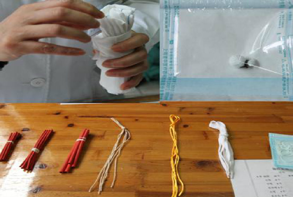 看到这些是不是很好奇，这些都是用来做什么的？右上角的东西大家知道是什么吗，我们称它为花生米，这些微小的东西也是我们工作人员巧手制作而成的，它也是医生手术的必备法宝哦，可以剥离坏死组织，同时也能减少病人的创伤。