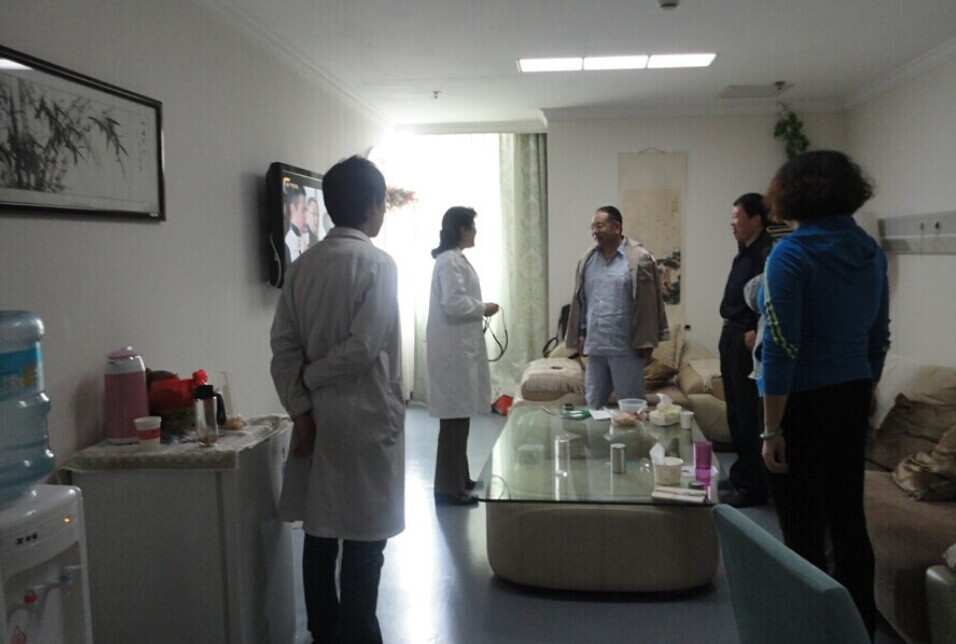 即将出院的患者。